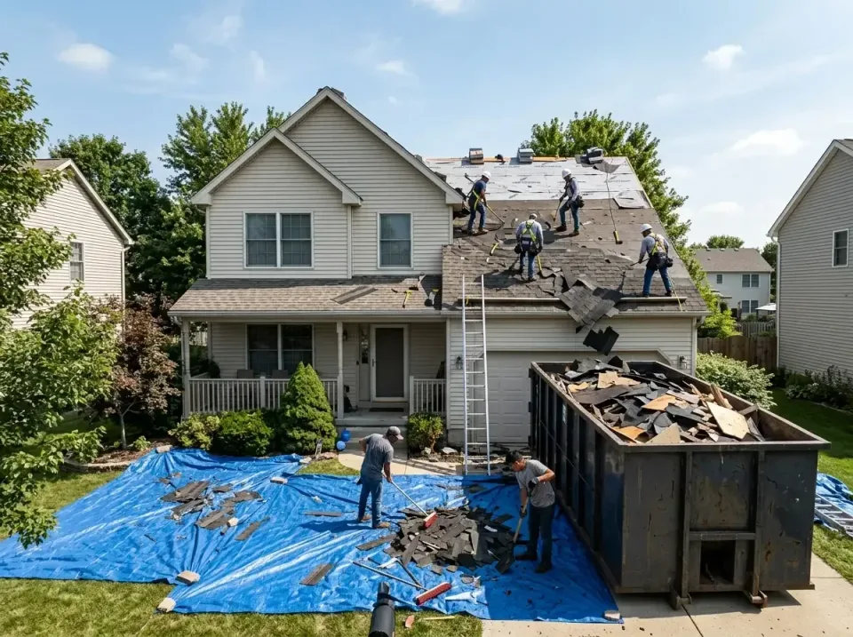 roof-replacement-debris-remova-004 — frequently asked questions, Cheapest Dumpster Rentals in Atascocita, TX
